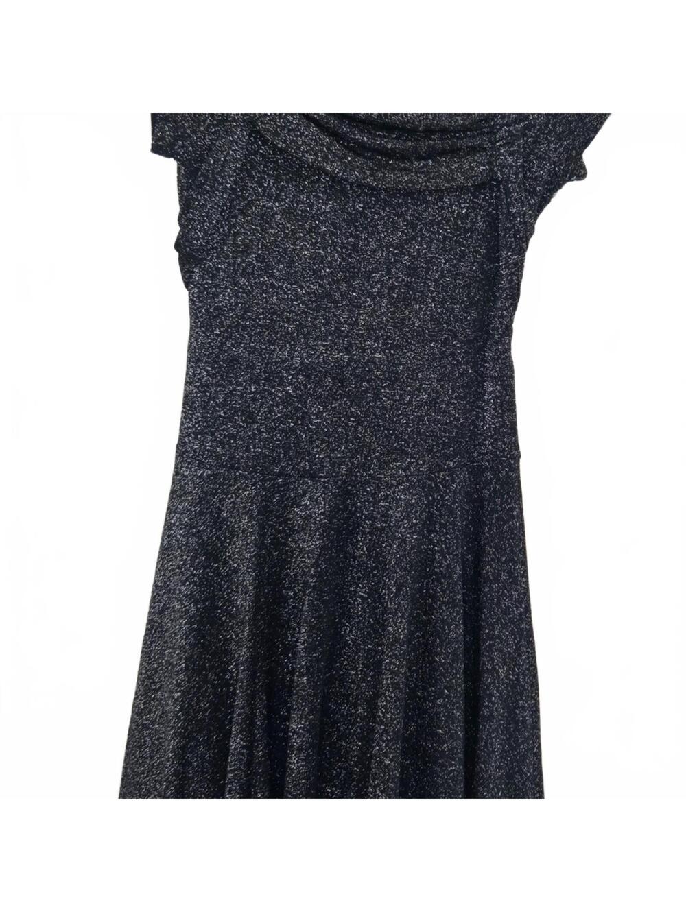 Emily West Girls 7 Metallic Rayon Dress